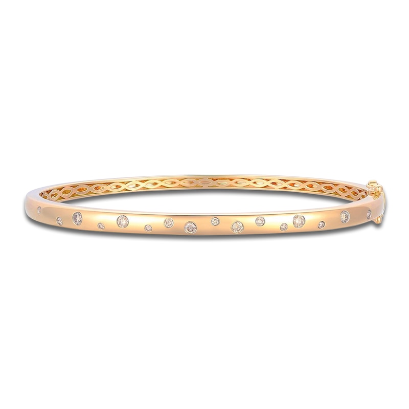 Main Image 1 of Le Vian Tramonto D'Oro Diamond Bangle Bracelet 1/3 ct tw 14K Honey Gold