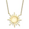 Thumbnail Image 3 of Shy Creation Diamond Sun Necklace 1/8 ct tw 14K Yellow Gold 18" SC55019149