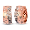 Thumbnail Image 2 of Le Vian Tramonto D'Oro Diamond Hoop Earrings 1-1/6 ct tw 14K Strawberry Gold