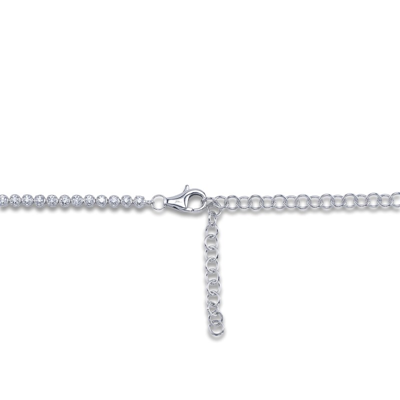 Main Image 2 of Shy Creation Diamond Riviera Necklace 4-1/2 ct tw 14K White Gold 18" SC55022934