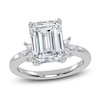 Thumbnail Image 1 of Emerald-Cut Created By Jared Studio Lab-Grown Diamond Engagement Ring 3-1/6 ct tw 14K White Gold