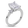 Thumbnail Image 2 of Emerald-Cut Created By Jared Studio Lab-Grown Diamond Engagement Ring 3-1/6 ct tw 14K White Gold