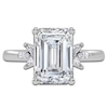 Thumbnail Image 3 of Emerald-Cut Created By Jared Studio Lab-Grown Diamond Engagement Ring 3-1/6 ct tw 14K White Gold