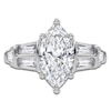 Thumbnail Image 3 of Marquise-Cut Created By Jared Studio Lab-Grown Diamond Engagement Ring 4-1/2 ct tw 14K White Gold