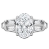 Thumbnail Image 3 of Oval-Cut Created By Jared Studio Lab-Grown Diamond Engagement Ring 4-1/2 ct tw 14K White Gold