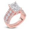 Thumbnail Image 2 of Radiant-Cut Created By Jared Studio Lab-Grown Diamond Engagement Ring 4-3/4 ct tw 14K Rose Gold
