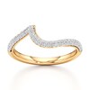 Thumbnail Image 1 of J'Lure Lab-Grown Diamond Contour Wedding Band 1/3 ct tw 18K Yellow Gold