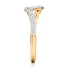 Thumbnail Image 3 of J'Lure Lab-Grown Diamond Contour Wedding Band 1/3 ct tw 18K Yellow Gold