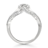 Thumbnail Image 2 of J'Lure Lab-Grown Diamond Hexagon Step-Cut Engagement Ring 1-3/8 ct tw 18K White Gold
