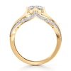 Thumbnail Image 2 of J'Lure Lab-Grown Diamond Radiant Brilliant-Cut Engagement Ring 1-3/8 ct tw 18K Yellow Gold