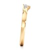 Thumbnail Image 3 of J'Lure Lab-Grown Diamond Scalloped Wedding Band 1/8 ct tw 18K Yellow Gold