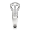 Thumbnail Image 3 of J'Lure Lab-Grown Diamond Oval Portrait-Cut Engagement Ring 3-1/2 ct tw 18K White Gold
