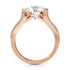 Thumbnail Image 2 of J'Lure Lab-Grown Diamond Trillion Curved Brilliant-Cut Engagement Ring 3-3/8 ct tw 18K Rose Gold