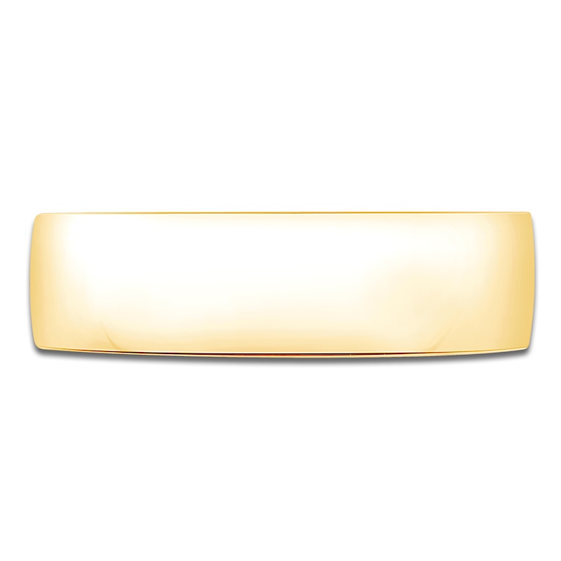Main Image 3 of Men's Comfort-Fit Wedding Band 10K Yellow Gold 6mm