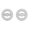 Thumbnail Image 3 of Lab-Grown Diamond Earring Jackets 1/3 ct tw 10K White Gold (Jacket Only)