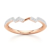 Thumbnail Image 1 of J'Lure Lab-Grown Diamond Angled Contour Wedding Band 1/5 ct tw 18K Rose Gold