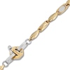 Thumbnail Image 2 of Baraka Men's Diamond Accent Chain Necklace 18K Two-Tone Gold 23.50"