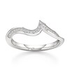 Thumbnail Image 1 of J'Lure Lab-Grown Diamond Contour Wedding Band 1/6 ct tw 18K White Gold