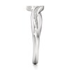 Thumbnail Image 3 of J'Lure Lab-Grown Diamond Contour Wedding Band 1/6 ct tw 18K White Gold