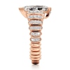Thumbnail Image 3 of J'Lure Pear Step-Cut Lab-Grown Diamond Engagement Ring 3-3/8 ct tw 18K Rose Gold