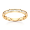 Thumbnail Image 1 of J'Lure Baguette & Round-Cut Lab-Grown Diamond Wedding Band 3/8 ct tw 18K Yellow Gold