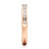 Thumbnail Image 3 of J'Lure Baguette & Round-Cut Lab-Grown Diamond Wedding Band 3/8 ct tw 18K Rose Gold