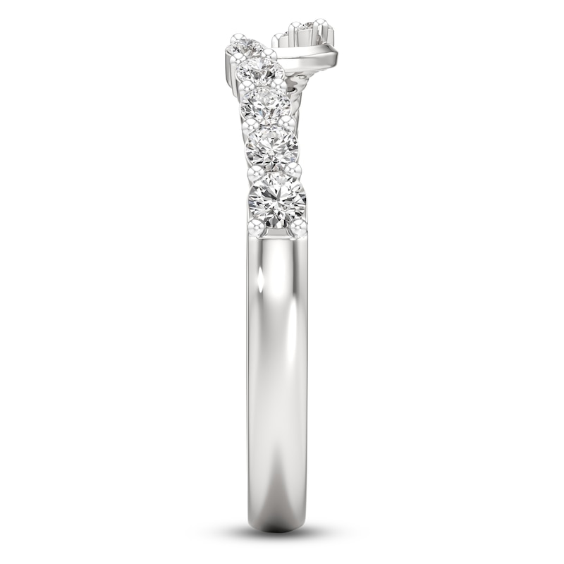 Main Image 3 of J'Lure Lab-Grown Diamond Wedding Band 1/3 ct tw 18K White Gold