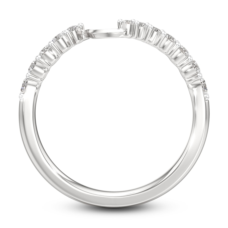 Main Image 4 of J'Lure Lab-Grown Diamond Wedding Band 1/3 ct tw 18K White Gold
