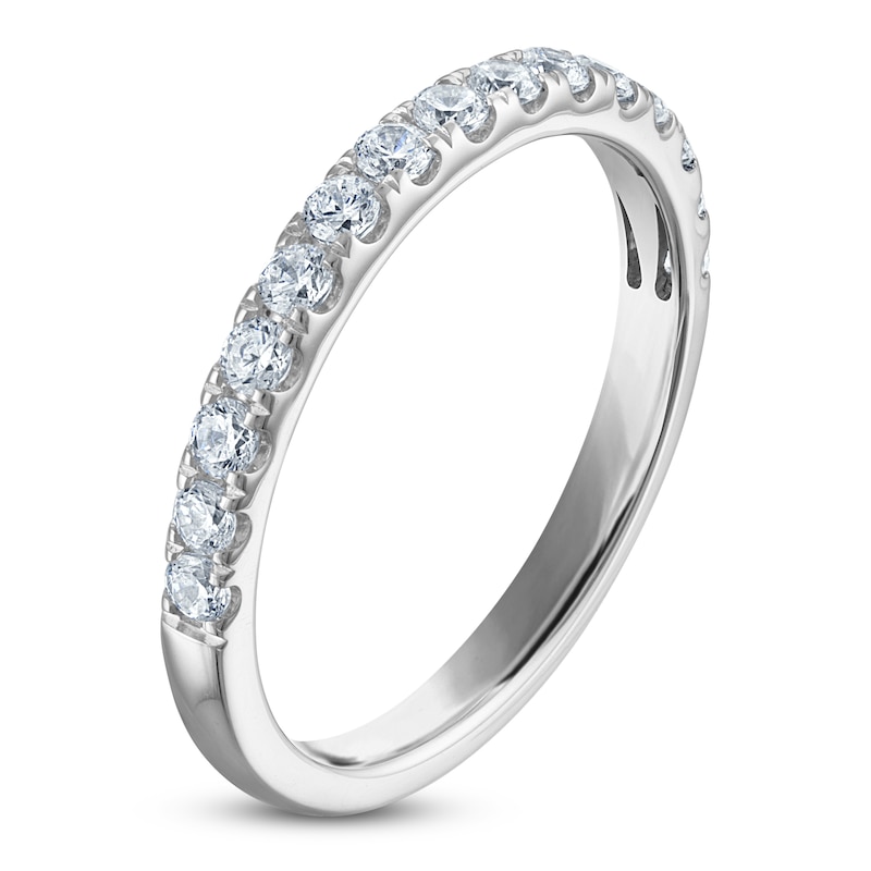 Main Image 2 of Vera Wang VOW Lab-Grown Diamond Anniversary Ring 1/2 ct tw 14K White Gold
