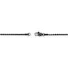 Thumbnail Image 3 of Men's Cross Necklace Black Ion-Plated Stainless Steel 22"