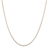 Thumbnail Image 2 of Diamond-Cut Cube Bead Chain Necklace 1.05mm Solid 10K Yellow Gold 18"