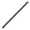 Thumbnail Image 2 of Chain Link Necklace 9mm Matte Black Ion-Plated Bracelet 8.5"