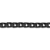 Thumbnail Image 3 of Chain Link Necklace 9mm Matte Black Ion-Plated Bracelet 8.5"