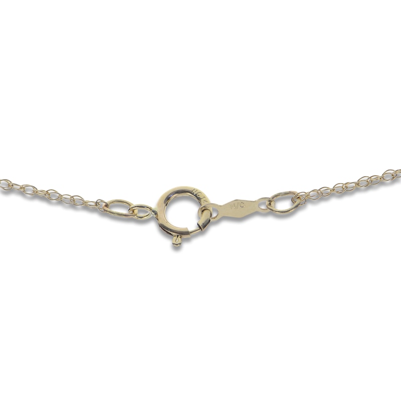 Main Image 3 of Akoya Cultured Pearl Necklace 14K Yellow Gold 7-7.5mm 18"