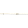 Thumbnail Image 3 of Initial & Name Necklace 24K Yellow Gold-Plated Sterling Silver 18"