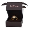 Thumbnail Image 4 of Le Vian Chocolate Diamond Double Halo Ring 1-1/6 ct tw 14K Honey Gold