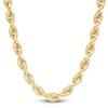 Thumbnail Image 1 of Glitter Rope Chain 4.5mm Semi-Solid 10K Yellow Gold 20"