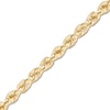 Thumbnail Image 2 of Glitter Rope Chain 4.5mm Semi-Solid 10K Yellow Gold 20"