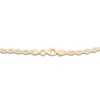 Thumbnail Image 2 of Solid Silk Rope Chain Bracelet 14K Yellow Gold 7" 3.7mm