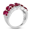 Thumbnail Image 1 of Le Vian Natural Ruby Ring 1/2 ct tw Diamonds Platinum
