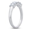 Thumbnail Image 2 of Diamond Anniversary Ring 7/8 ct tw Emerald 14K White Gold