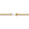 Thumbnail Image 3 of Diamond Cuban Bracelet 1/2 ct tw Round 14K Yellow Gold 7.5"