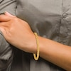 Thumbnail Image 5 of High-Polish Wheat Chain Bracelet 24K Yellow Gold 8" 5.2mm
