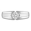 Thumbnail Image 3 of Diamond Solitaire Engagement Ring 3/4 ct tw 14K White Gold 7.2mm