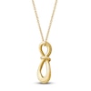 Thumbnail Image 2 of Diamond Pendant Necklace 1/4 ct tw 10K Yellow Gold