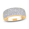 Thumbnail Image 1 of Diamond Multi-Row Anniversary Ring 3/4 ct tw 14K Yellow Gold