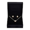 Thumbnail Image 1 of Lab-Grown Emerald-Cut Diamond Box Set 3 ct tw 14K Yellow Gold