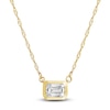 Thumbnail Image 3 of Lab-Grown Emerald-Cut Diamond Box Set 3 ct tw 14K Yellow Gold