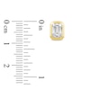 Thumbnail Image 7 of Lab-Grown Emerald-Cut Diamond Box Set 3 ct tw 14K Yellow Gold