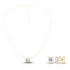Thumbnail Image 4 of Lab-Grown Emerald-Cut Diamond Box Set 1-1/2 ct tw 14K Yellow Gold